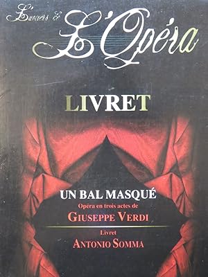 VERDI Giuseppe Un Bal Masqué Livret 1997