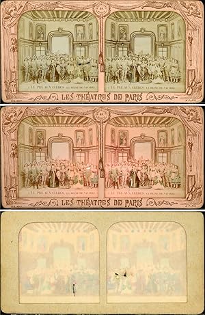 Stéréo, les théâtres de Paris, le pré aux Clercs,"la Reine de Navarre"
