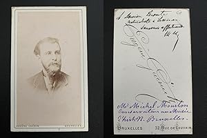 Michel Mourlon, conservateur Musée d'Histoire Naturelle, Bruxelles, 1872