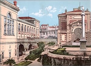 France, Marseille. Conservatoire de musique et bibliothèque.