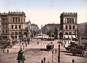 Deutschland, Berlin. Halle?sches Tor und Belle-Allianceplatz.