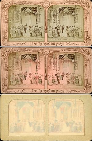 Stéréo, les théâtres de Paris, le pré aux Clercs,"la mascarade"