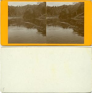 Stéréo, vue sur un fleuve, à identifier