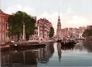 Nederland, Amsterdam. Munttoren.