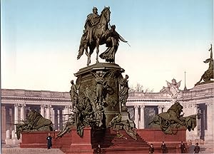 Deutschland, Berlin. Kaiser Wilhelm I.- Denkmal. Hauptgruppe.