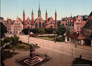 Deutschland, Lübeck. Heiliggeist-Hospital.