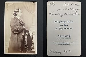 Ludwig Koch, médecin et arachnologiste, Nürnberg, 1872