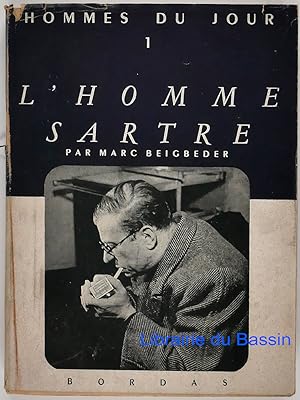 Seller image for L'homme Sartre Essai de dvoilement prexistentiel for sale by Librairie du Bassin