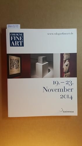 Seller image for COLOGNE FINE ART, 19. - 23. November 2014 for sale by Gebrauchtbcherlogistik  H.J. Lauterbach