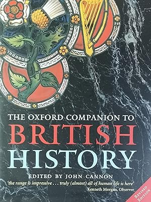 Imagen del vendedor de The Oxford Companion to British History a la venta por Literaticus