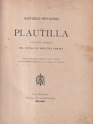 Imagen del vendedor de Plautilla a la venta por Librodifaccia