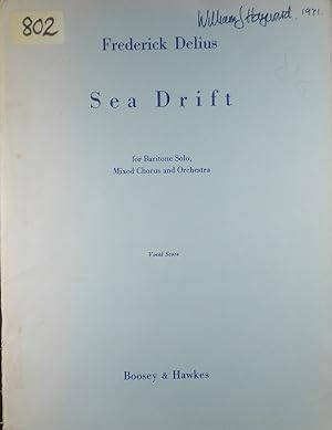 Sea Drift (Im Meerestreiben), Vocal Score