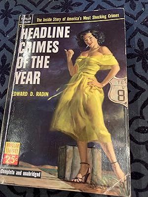 Bild des Verk�ufers f�r HEADLINE CRIMES OF THE YEAR zum Verkauf von Happy Heroes
