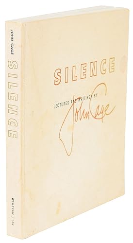 "Silence. Lectures and Writings" - SIGNED