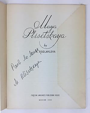 Maya Plisetskaya - SIGNED