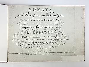 Sonate per il Piano-forte ed un Violino obligato, scritta in uno stile molto concertante, quasi c...