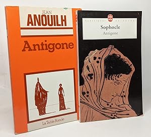 Image du vendeur pour Antigone de Sophocle + Antigone de Jean Anouilh mis en vente par crealivres