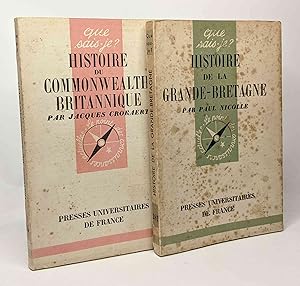 Seller image for Histoire du Commonwealth britannique + Histoire de la Grande Bretagne --- 2 jours for sale by crealivres