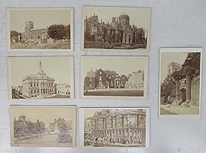 Seller image for 7 carte-de-visite views of Ipswich buildings for sale by Attic Books (ABAC, ILAB)