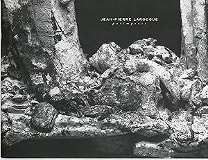 Imagen del vendedor de Jean-Pierre Larocque: palimpsest a la venta por Attic Books (ABAC, ILAB)