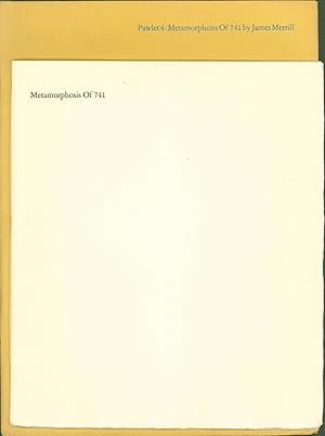 Seller image for Metamorphosis of 741 for sale by Eureka Books