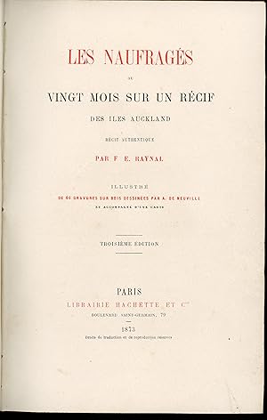 Bild des Verkufers fr Les Naufrags ou Vingt mois sur un rcif zum Verkauf von Librairie de l'Anneau