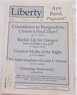 Image du vendeur pour Liberty Vol. 7 No. 4 (May 1994) (Libertarian Magazine) mis en vente par Bloomsbury Books