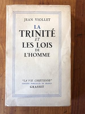 Seller image for La trinit et les lois de l'homme for sale by Librairie des Possibles