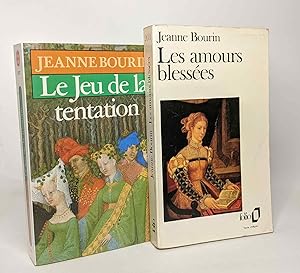 Seller image for Le Jeu de la tentation + Les amours blesses - 2 livres for sale by crealivres
