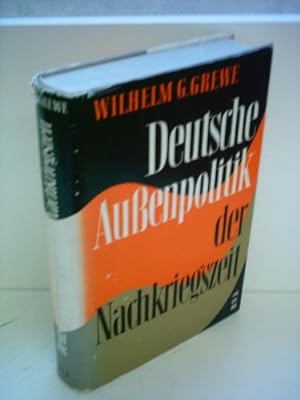 Bild des Verkufers fr Deutsche Auenpolitik der Nachkriegszeit. zum Verkauf von Gabis Bcherlager