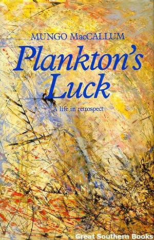Bild des Verkufers fr Plankton's Luck zum Verkauf von Great Southern Books