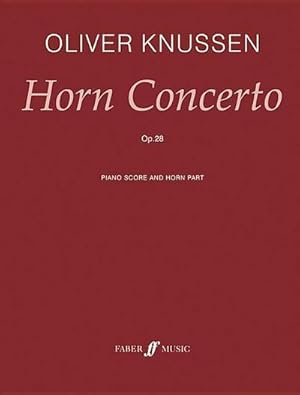 Bild des Verkufers fr Horn Concerto, Op. 28 : Part(s) zum Verkauf von AHA-BUCH GmbH