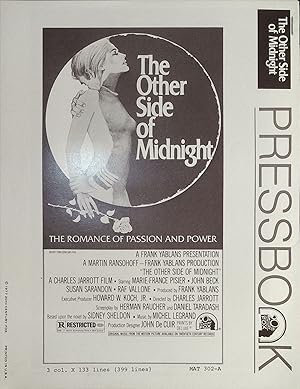 Seller image for The Other Side of Midnight Pressbook 1977 Marie-France Pisier, John Beck for sale by AcornBooksNH