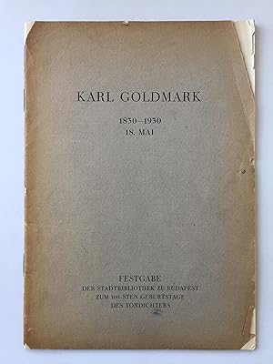 Karl Goldmark