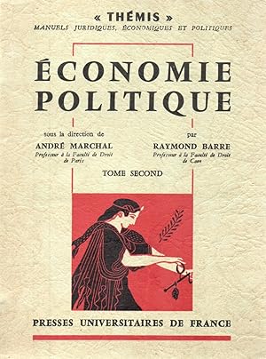 Image du vendeur pour Economie politique.Tome second mis en vente par JP Livres