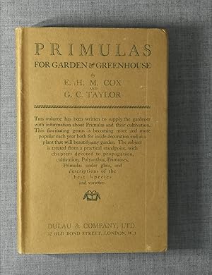 PRIMULAS FOR GARDEN & GREENHOUSE (Helen Dillon's copy)