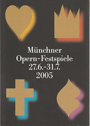 Bild des Verkufers fr Mnchner Opern-Festspielfhrer 2005 zum Verkauf von Programmhefte24 Schauspiel und Musiktheater der letzten 150 Jahre
