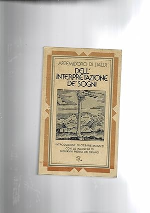 Immagine del venditore per Dell'inerpretazione dei sogni. Introduz. di Cesare Musatti, con le inc. di G. P. Valeriano. venduto da Libreria Gull