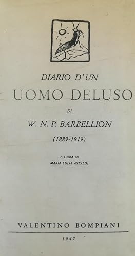 DIARIO D'UN UOMO DELUSO