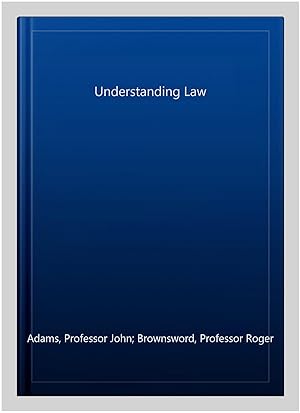 Bild des Verkufers fr Understanding Law zum Verkauf von GreatBookPricesUK
