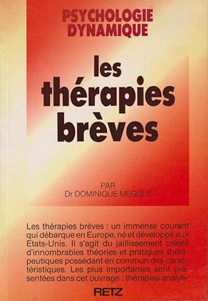 Seller image for Les thrapies brves for sale by PRISCA