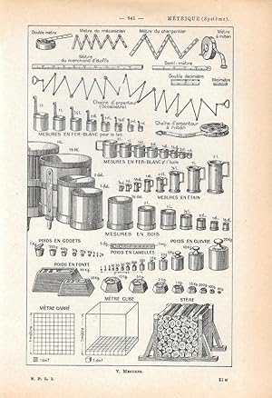 Image du vendeur pour Systeme metrique. Stampa 1954 mis en vente par libreria biblos