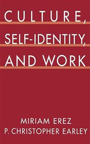 Seller image for Culture, Self-Identity, and Work for sale by GreatBookPrices