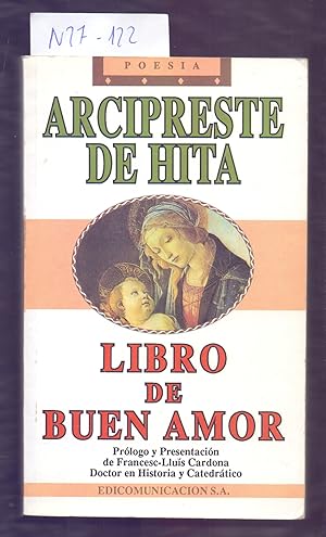 Bild des Verkufers fr LIBRO DE BUEN AMOR zum Verkauf von Libreria 7 Soles