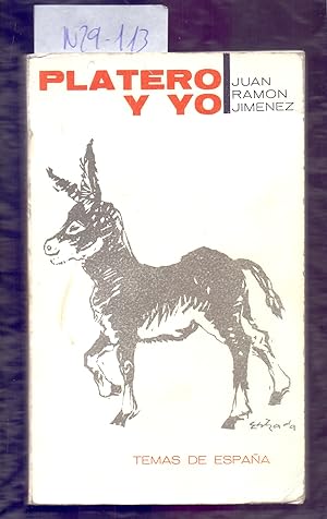Image du vendeur pour PLATERO Y YO (ELEGIA ANDALUZA) mis en vente par Libreria 7 Soles