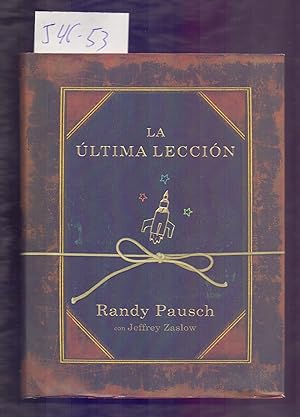 Seller image for LA ULTIMA LECCION for sale by Libreria 7 Soles
