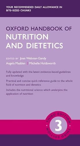 Bild des Verkufers fr Oxford Handbook of Nutrition and Dietetics zum Verkauf von AHA-BUCH GmbH