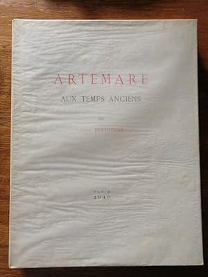 Artemare aux temps anciens 1948 - BERTHELON Louis - Régionalisme Archéologie Bugey Ain Edition or...