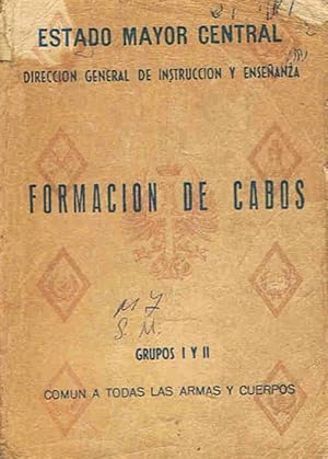 Imagen del vendedor de FORMACIN DE CABOS. Grupos I y II. COMUN A TODAS LAS ARMAS Y CUERPOS. a la venta por Librera Torren de Rueda