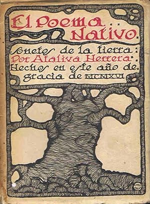 Imagen del vendedor de EL POEMA NATIVO. Sonetos de la tierra a la venta por Librera Torren de Rueda